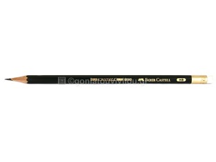 FABER CASTELL ΜΟΛΥΒΙ ΣΧΕΔΙΟΥ ΠΡΑΣΙΝΟ ΜΕ ΓΟΜΑ 9000 HB 119200