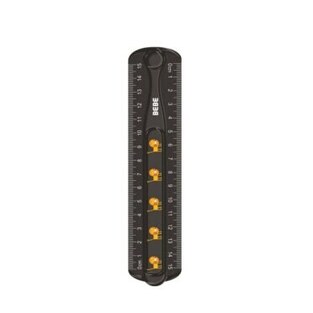 INTERDRUK BEBE ΧΑΡΑΚΑΣ 15cm ΕΥΚΑΜΠΤΟΣ ΜΑΥΡΟΣ ΜΕ ΛΙΟΝΤΑΡΙ 333650