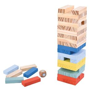 LUNA TOYS ΞΥΛΙΝΟΣ ΠΥΡΓΟΣ ΙΣΟΡΡΟΠΙΑΣ ΜΕ 57 ΤΟΥΒΛΑΚΙΑ 622871