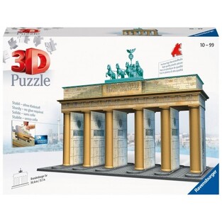 RAVENSBURGER 3D (ΤΡΙΣΔΙΑΣΤΑΤΟ) ΠΑΖΛ 324 ΤΕΜΑΧΙΩΝ ΠΥΛΗ ΒΡΑΝΔΕΜΒΟΥΡΓΟΥ 12551