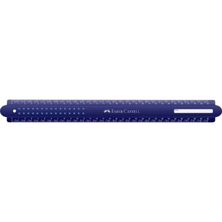 FABER CASTELL ΧΑΡΑΚΑΣ 30cm GRIP ΜΠΛΕ 12310895
