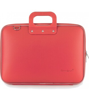 BOMBATA CLASSIC BRIEFCASE FITS UP TO LAPTOP 15.6'' (ΤΣΑΝΤΑ ΓΙΑ ΛΑΠΤΟΠ ME ΙΜΑΝΤΑ ΩΜΟΥ) (ΚΟΡΑΛΙ) Ε0033237
