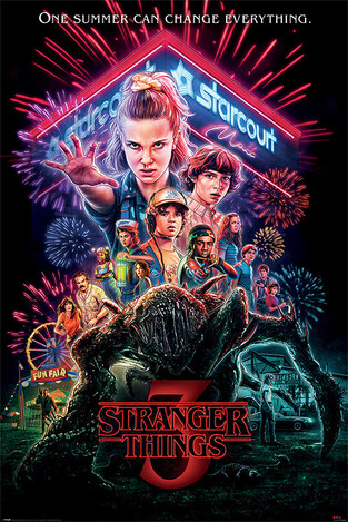 ΔΙΑΚΟΣΜΗΤΙΚΗ ΑΦΙΣΑ STRANGER THINGS SUMMER OF 85 61x91,5cm PP34532 (36)
