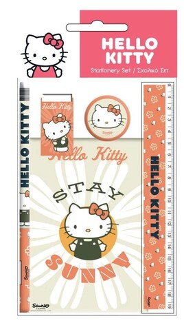 GIM ΣΕΤ ΜΕ ΣΧΟΛΙΚΑ ΕΙΔΗ ΚΑΙ ΜΠΛΟΚ HELLO KITTY STAY SUNNY 33573755