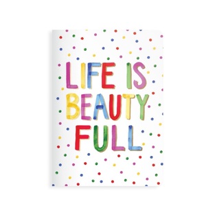 OOLY JOT IT ΣΗΜΕΙΩΜΑΤΑΡΙΟ ΜΕ ΓΡΑΜΜΕΣ 10.5x14.8cm LIFE IS BEAUTIFUL 118228
