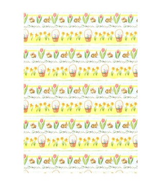 URSUS ΧΑΡΤΟΝΙ ΠΑΣΧΑΛΙΝΟ 50Χ70 LOVELY EASTER 300GR 01