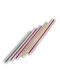 WESTCOTT ΚΛΙΜΑΚΟΜΕΤΡΟ 30cm ΜΕ ΚΛΙΜΑΚΕΣ 1:500/1000/1250/1500/2000/2500
