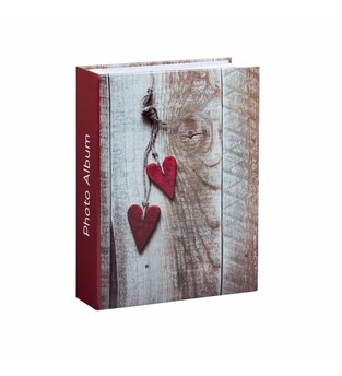 ΑΛΜΠΟΥΜ ΦΩΤΟΓΡΑΦΙΩΝ 19x25cm ΜΕ 200 ΘΗΚΕΣ 10x15cm SLIPIN46200 ΚΑΡΔΙΕΣ EV41