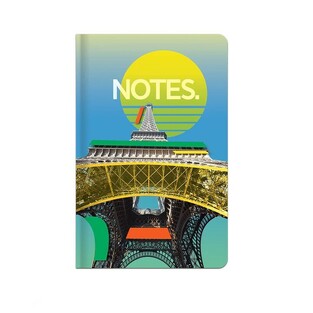 LASTVA ΣΗΜΕΙΩΜΑΤΑΡΙΟ ΒΙΒΛΙΟΔΕΤΗΜΕΝΟ A6 10,5x14,8cm 96φ CITY PARIS 33237