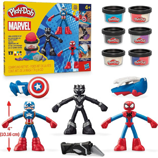 HASBRO PLAY DOH ΣΕΤ ΠΛΑΣΤΟΖΥΜΑΡΑΚΙΑ MARVEL HERO ADVENTURE SET G0333