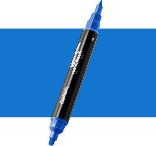 OHUHU ΑΚΡΥΛΙΚΟΣ ΜΑΡΚΑΔΟΡΟΣ ΜΕ ΔΙΠΛΗ ΜΥΤΗ NoB401 AZURE BLUE ΜΠΛΕ