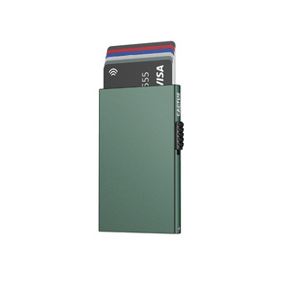 CACTUS ΚΑΡΤΟΘΗΚΗ ΜΕΤΑΛΛΙΚΗ ΠΡΑΣΙΝΗ RFID CT300 04