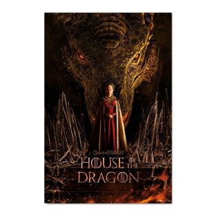 ΔΙΑΚΟΣΜΗΤΙΚΗ ΑΦΙΣΑ GAME OF THRONES HOUSE OF THE DRAGON RHAENYRA TARGARYEN 61x91cm GPE5701 (78)