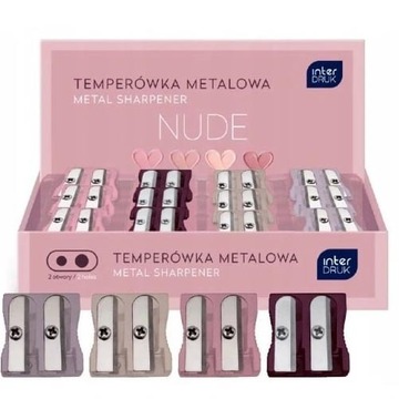INTERDRUK ΞΥΣΤΡΑ ΔΙΠΛΗ ΜΕΤΑΛΛΙΚΗ ΓΚΡΙ 347619