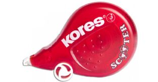 KORES ΔΙΟΡΘΩΤΙΚΗ ΤΑΙΝΙΑ SCOOTER 4,2mm x 8m ΚΟΚΚΙΝΗ 84874