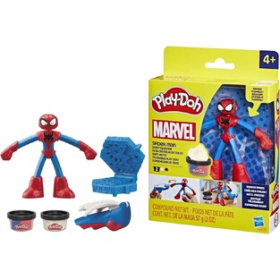 HASBRO PLAY DOH ΣΕΤ ΠΛΑΣΤΟΖΥΜΑΡΑΚΙΑ ΜΕ ΦΙΓΟΥΡΑ MARVEL SPIDERMAN G0058 / F9829