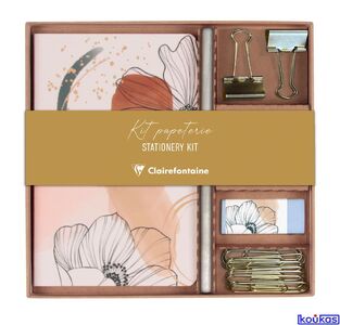 CLAIREFONTAINE ΣΕΤ ΔΩΡΟΥ ΜΕ ΣΗΜΕΙΩΜΑΤΑΡΙΟ 11x17cm EVANENCE 32115984