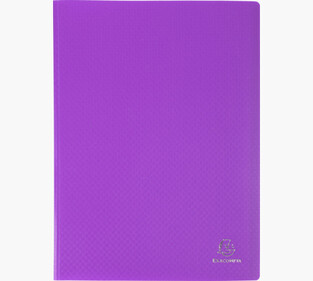 EXACOMPTA ΣΟΥΠΛ ΠΛΑΣΤΙΚΟ ΜΑΛΑΚΟ Α4 (21x29,7cm) 80φ ΜΩΒ 8580E