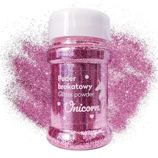 INTERDRUK ΧΡΥΣΟΣΚΟΝΗ ΛΑΜΨΗΣ GLITTER UNICORN 45gr ΡΟΖ