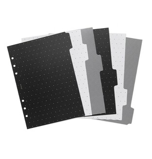 FILOFAX A5 (14,8x21cm) ΑΝΤΑΛΛΑΚΤΙΚΟ MOONLIGHT DIVIDERS (ΠΛΑΣΤΙΚΑ ΔΙΑΧΩΡΙΣΤΙΚΑ 6 ΘΕΜΑΤΩΝ) 132821