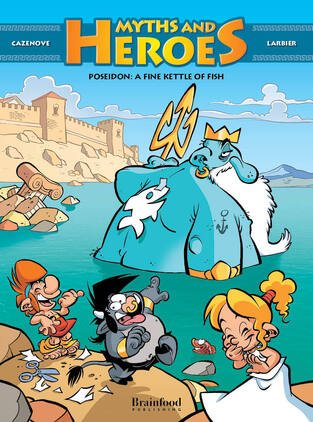 POSEIDON A FINE KETTLE OF FISH (CAZENOVE / LARBIER) (ΣΕΙΡΑ MYTHS AND HEROES) (ΕΚΔΟΣΗ ΑΓΓΛΙΚΗ) (ΕΤΒ 2023)