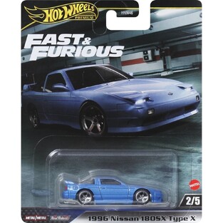 MATTEL HOT WHEELS FAST AND FURIOUS ΑΥΤΟΚΙΝΗΤΑΚΙ 1996 NISSAN 180SX TYPE X 2 / 5 HNW46