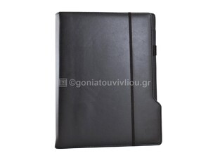 ΝΤΟΣΙΕ ΣΕΜΙΝΑΡΙΟΥ 24x33cm ΜΕ ΜΠΛΟΚ ΚΑΙ ΑΡΙΘΜΟΜΗΧΑΝΗ ΜΑΥΡΟ ΜΕ ΜΑΥΡΟ ΛΑΣΤΙΧΟ 011029