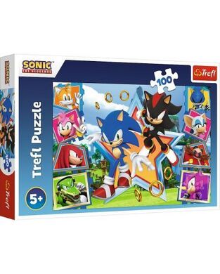 TREFL ΠΑΖΛ 100τεμ SEGA SONIC THE HEDGEHOG 16465