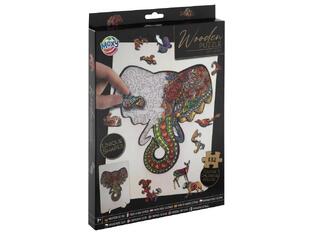 MOXY ΞΥΛΙΝΟ ΠΑΖΛ 3D 30x22cm 132 ΤΕΜΑΧΙΩΝ ΕΛΕΦΑΝΤΑΣ CC400081