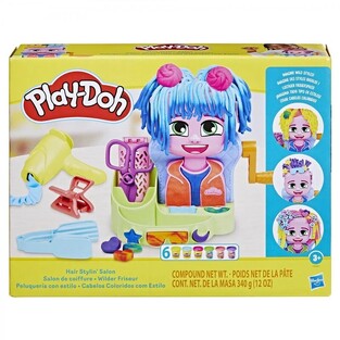 HASBRO PLAY DOH ΣΕΤ ΠΛΑΣΤΟΖΥΜΑΡΑΚΙΑ HAIR SALON STYLIN 85056