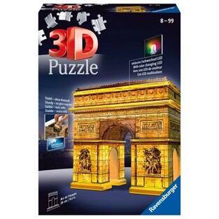 RAVENSBURGER 3D ΠΑΖΛ 216τεμ Η ΑΨΙΔΑ ΤΟΥ ΘΡΙΑΜΒΟΥ ΝΥΧΤΕΡΙΝΗ ΕΚΔΟΣΗ (ΠΕΡIΕΧΕΙ ΛΑΜΠΑ LED) 125227