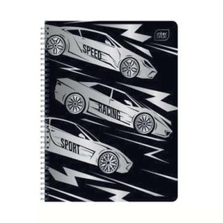 INTERDRUK ΤΕΤΡΑΔΙΟ ΣΠΙΡΑΛ 17x25cm 3 ΘΕΜΑΤΩΝ 90φ METALLIC ΑΥΤΟΚΙΝΗΤΑ 111172598