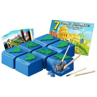 LUNA TOYS ΣΕΤ ΑΝΑΣΚΑΦΗΣ 7 ΘΑΥΜΑΣΤΑ ΜΝΗΜΕΙΑ ΤΟΥ ΚΟΣΜΟΥ 622703