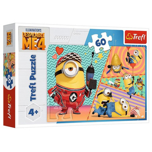 TREFL ΠΑΖΛ 60τεμ DESPICABLE ME 4 HAPPY MINIONS 17395