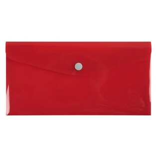 EXACOMPTA ΦΑΚΕΛΟΣ ΜΕ ΚΟΥΜΠΙ 12x24cm ΚΟΚΚΙΝΟ 34420E