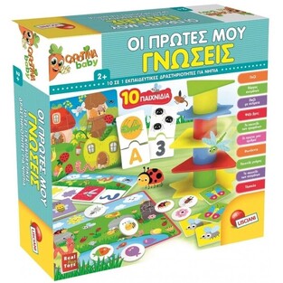LISCIANI GIOCHI CAROTINA BABY ΟΙ ΠΡΩΤΕΣ ΜΟΥ ΓΝΩΣΕΙΣ 79896 (REAL FUN TOYS)