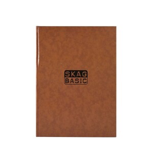 SKAG ΤΕΤΡΑΔΙΟ ΒΙΒΛΙΟΔΕΤΗΜΕΝΟ A4 (210x297mm) BASIC ΧΩΡΙΣ ΓΡΑΜΜΕΣ ΛΕΥΚΟ 96φ ΚΑΦΕ 280822
