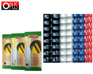 OPUS O COMB ΣΠΙΡΑΛ ΒΙΒΛΙΟΔΕΣΙΑΣ ΠΛΑΣΤΙΚΟ ΜΑΥΡΟ 8ΜΜ 45φ 80gr