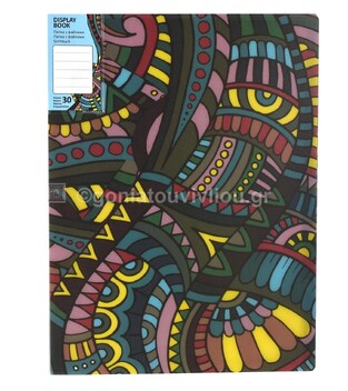 OPTIMA ΣΟΥΠΛ A4 (21x29,7cm) 30φ ETHNICS ΓΑΛΑΖΙΟ
